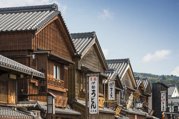 Historische gebouwen in ise, japan — Stockfoto