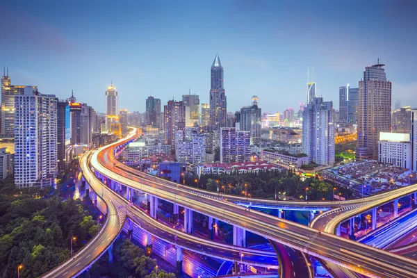 Shanghai Highways — Stock Photo, Image