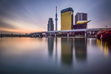 Tokyo, Japonya sumida Nehri üzerinde
