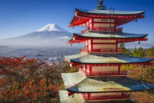 Mt. Fuji in autunno — Foto Stock