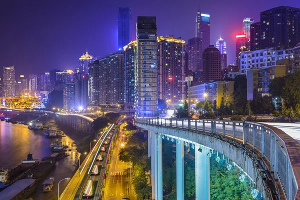 Chongqing, Chine paysage urbain — Photo