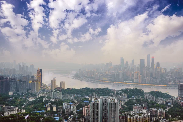 Chongqing, Κίνα στον ορίζοντα — Φωτογραφία Αρχείου
