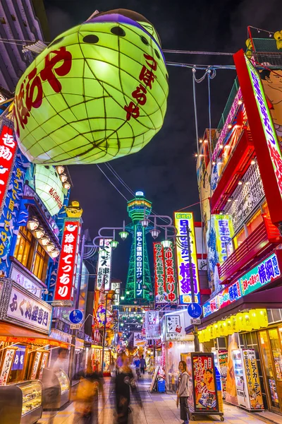 Neue welt von osaka, japan — Stockfoto