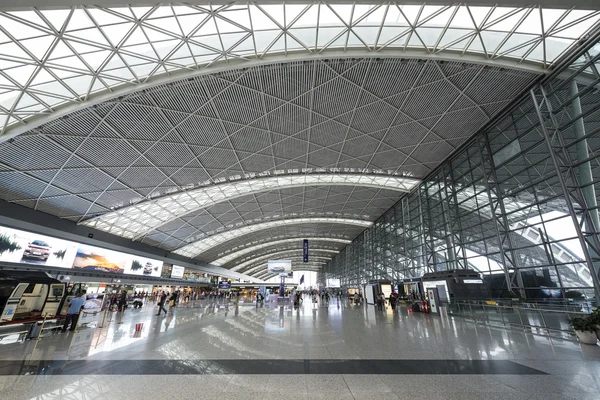 Aeroporto internacional de Chengdu Shuangliu — Fotografia de Stock