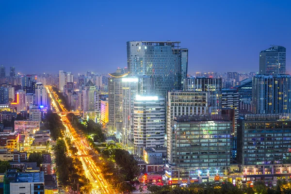 Beijing, Chine Quartier financier — Photo