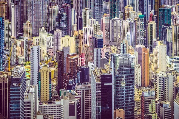Hongkong Číně panoráma — Stock fotografie