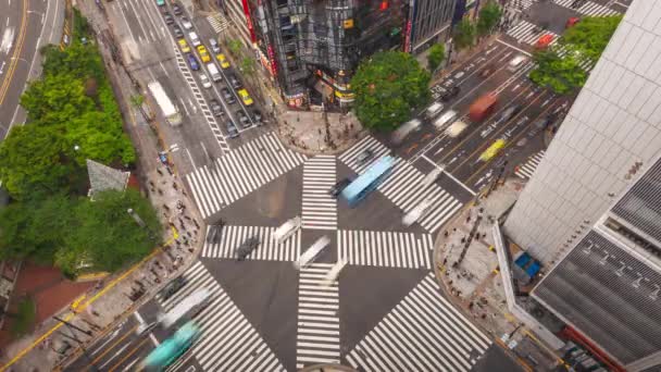 Tokyo Japon Mai 2017 Quartier Ginza Nuit Ginza Est Quartier — Video