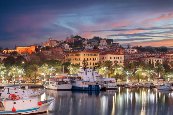 Spezia Itália Beira Mar Amanhecer — Fotografia de Stock