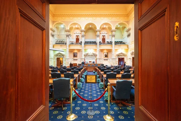 Annapolis Maryland April 2015 Maryland State House Chamber Maryland State — 스톡 사진