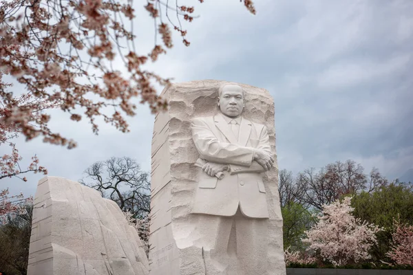 Washington April 2015 Het Gedenkteken Voor Burgerrechten Leider Martin Luther — Stockfoto