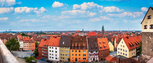 Nuremberg Alemanha Edifícios Antigos Cidade — Fotografia de Stock