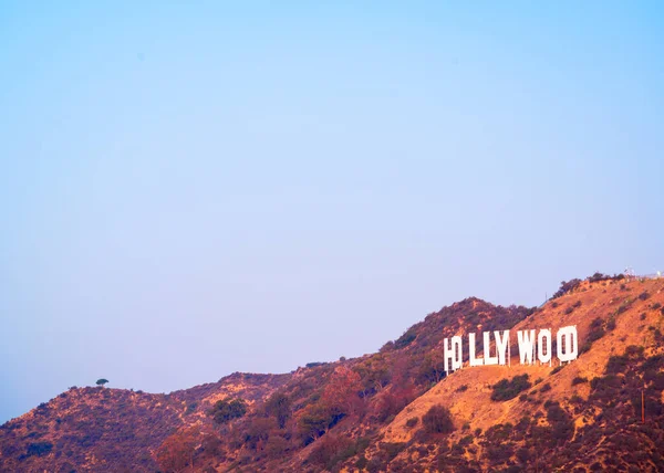 Los Angeles California Novembro 2013 Sinal Hollywood Los Angeles Califórnia — Fotografia de Stock