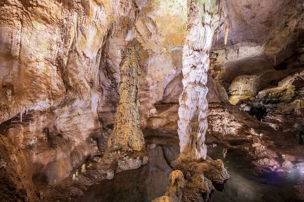 Carlsbad Cavern National Park New Mexico Usa Big Room — Stock Photo, Image