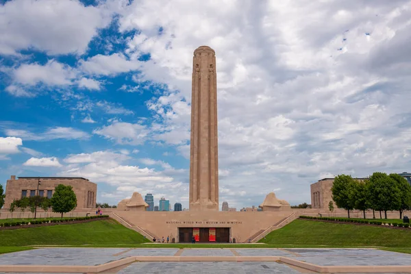 Kansas City Missouri Srpna 2018 Muzeum Památník První Světové Války — Stock fotografie