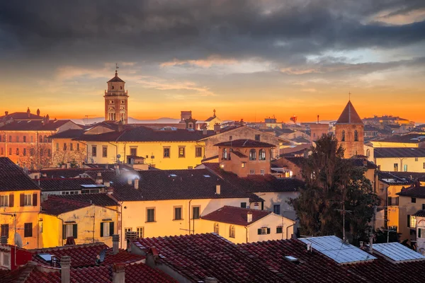 Pisa Toscana Itália Skyline Cidade Crepúsculo — Fotografia de Stock