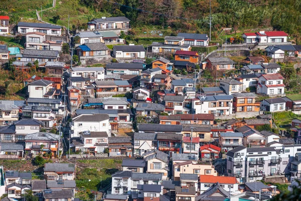 Nagasaki Japan Residential Areas — Stockfoto