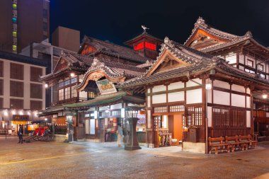 Matsuyama, Japonya - 3 Aralık: dogo onsen 3 Aralık 2012 yılında matsuyama, Japonya. bir ülkenin en eski kaplıca.