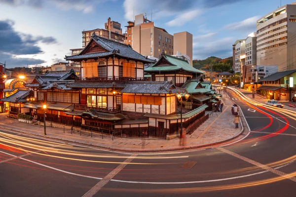 Dogo Onsen Matsuyama Ehime Japan Dusk — Stock Photo, Image