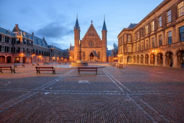 Lahey, Hollanda sabah saatlerinde Ridderzaal 'da.