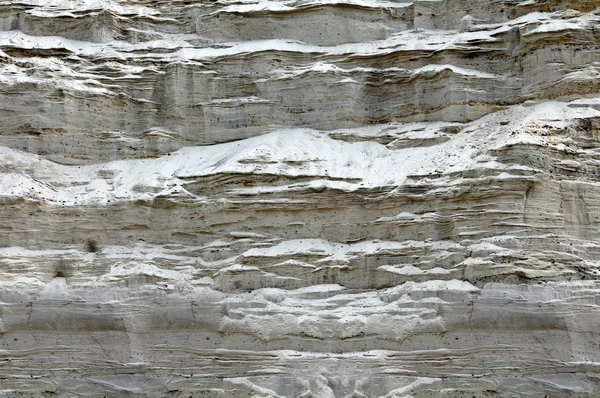 Texture of slope of sandy mountain — Stock Photo, Image