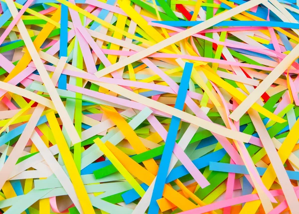 The background of the strips of colored paper — Stock Photo, Image