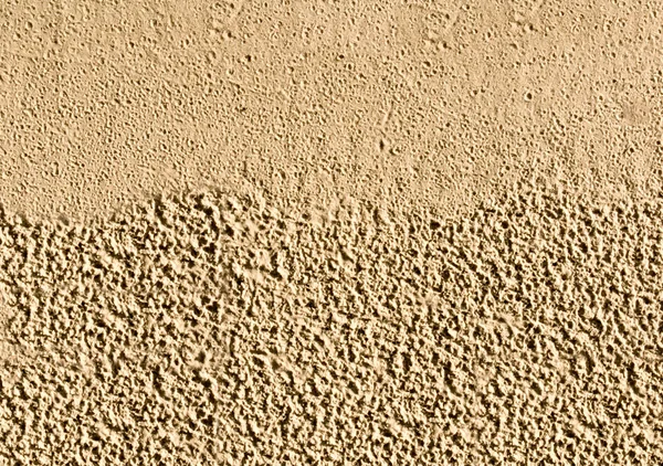 Textuur van het zandstrand met sporen van de regen — Stockfoto