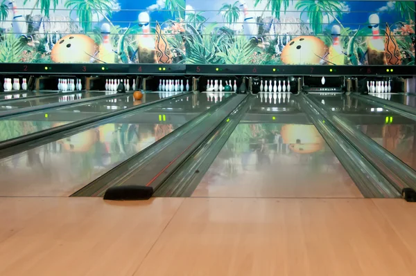 Bowling Salonu — Stok fotoğraf