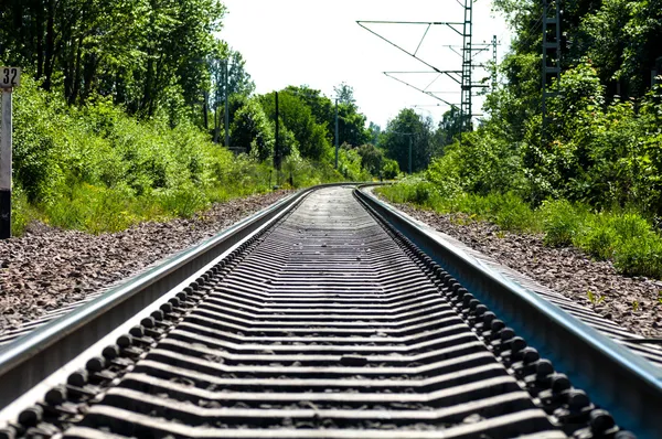 Vue du fond ferroviaire — Photo