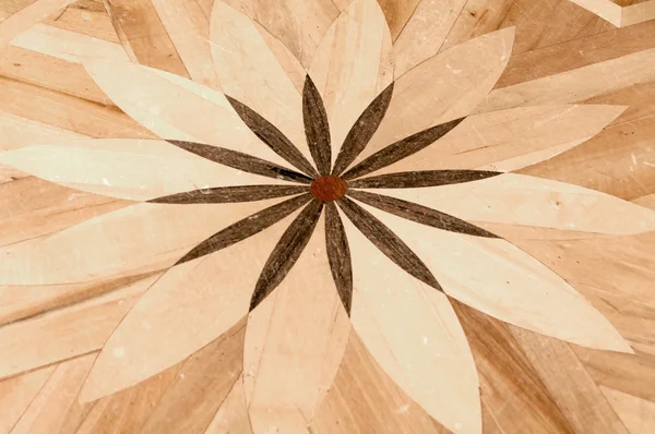 背景飾りの寄木細工の床 — ストック写真