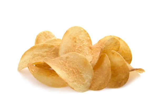 Chip em um fundo branco — Fotografia de Stock