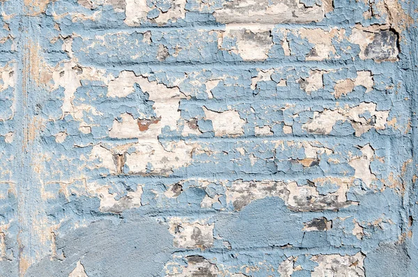 Textura azul rachada — Fotografia de Stock