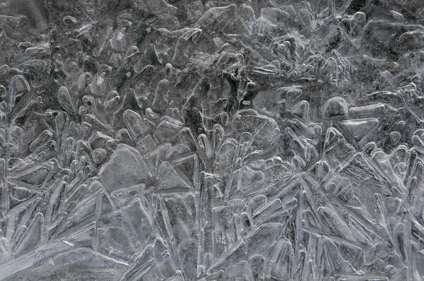 Abstract background ice