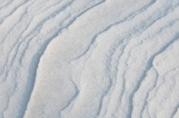 新雪的背景 — 图库照片