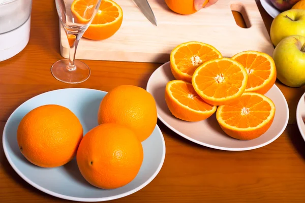 신선한 건강 한 오렌지 — 스톡 사진