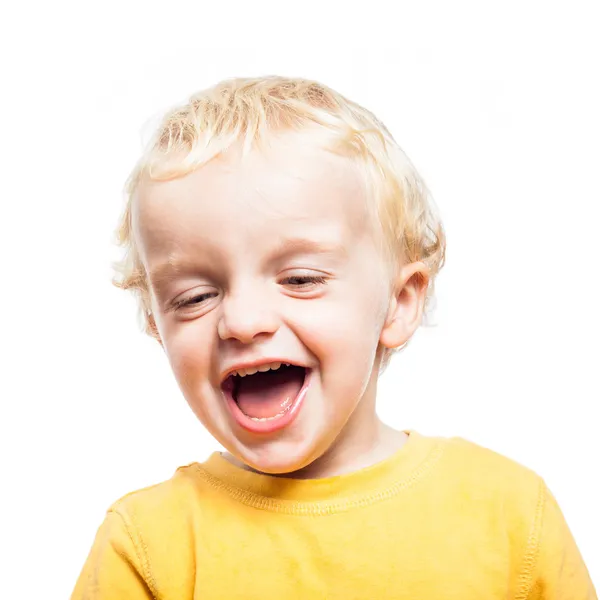 Child laughing — Stock Photo, Image