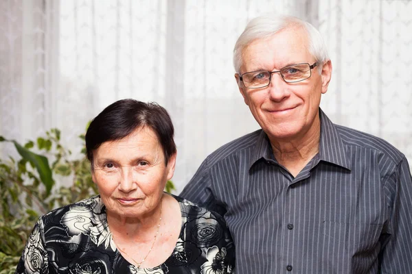 年配のカップルの肖像画 — ストック写真