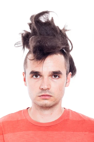 Crazy haircut — Stock Photo, Image