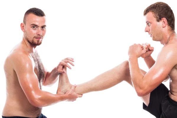 Kampfsporttraining — Stockfoto
