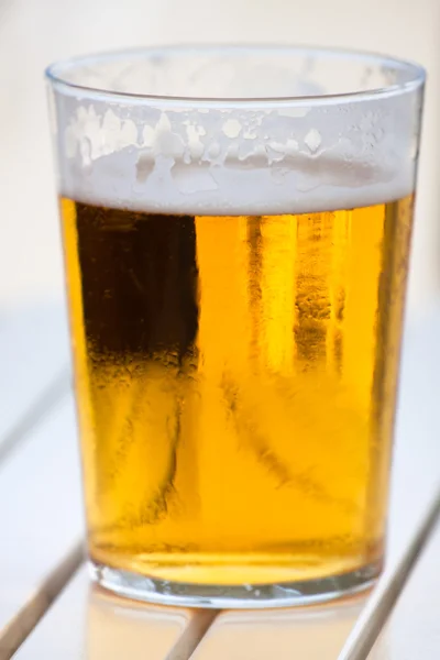 Glas bier — Stockfoto