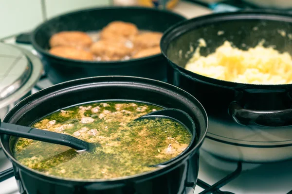 Homemade lunch — Stock Photo, Image