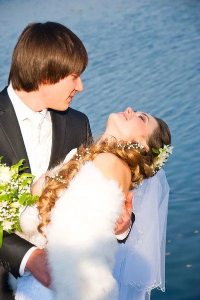 Lovers honeymoon — Stock Photo, Image