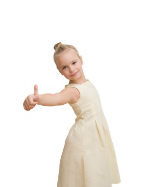 mutlu başarılı kız