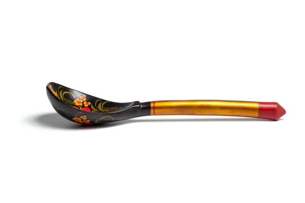 Russian wooden spoon — Stock Photo, Image