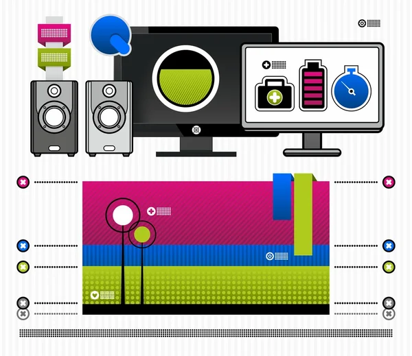 Elementos de design — Vetor de Stock