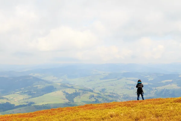 Landscape photography in Carpathians mountains — Stock Photo, Image