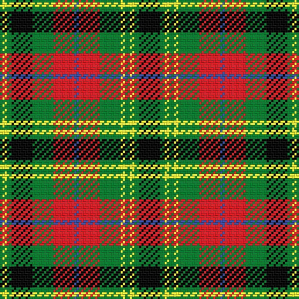 Vektor nahtlosen Muster schottischen Tartan — Stockvektor