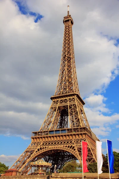 Eiffelturm in Paris, Frankreich — Stockfoto