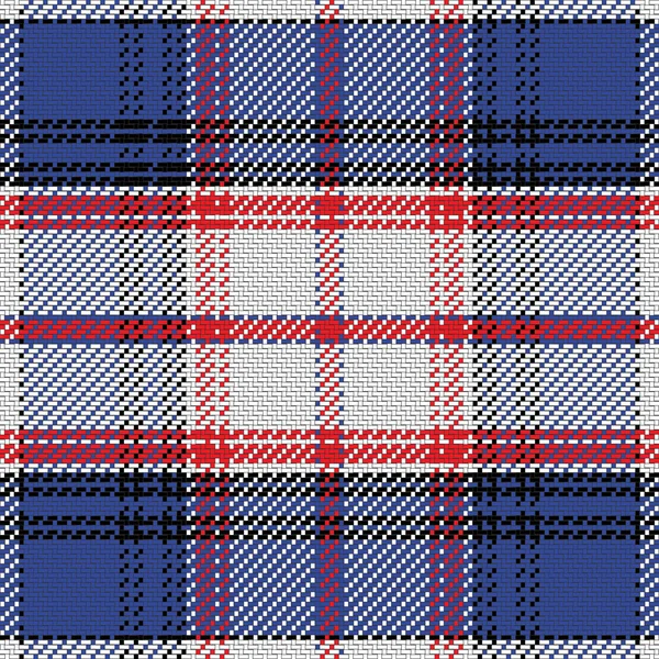 Vektor nahtlose Muster schottischen Tartan Zustand von Florida — Stockvektor