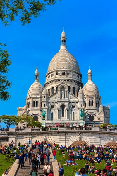 Bazilika Nejsvětějšího srdce Ježíšova v Paříži — Stock fotografie