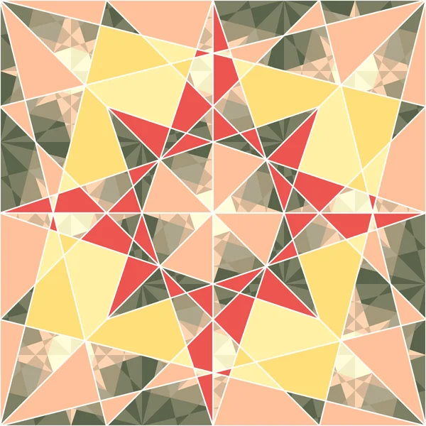 矢量无缝设置的几何图案 — 图库矢量图片